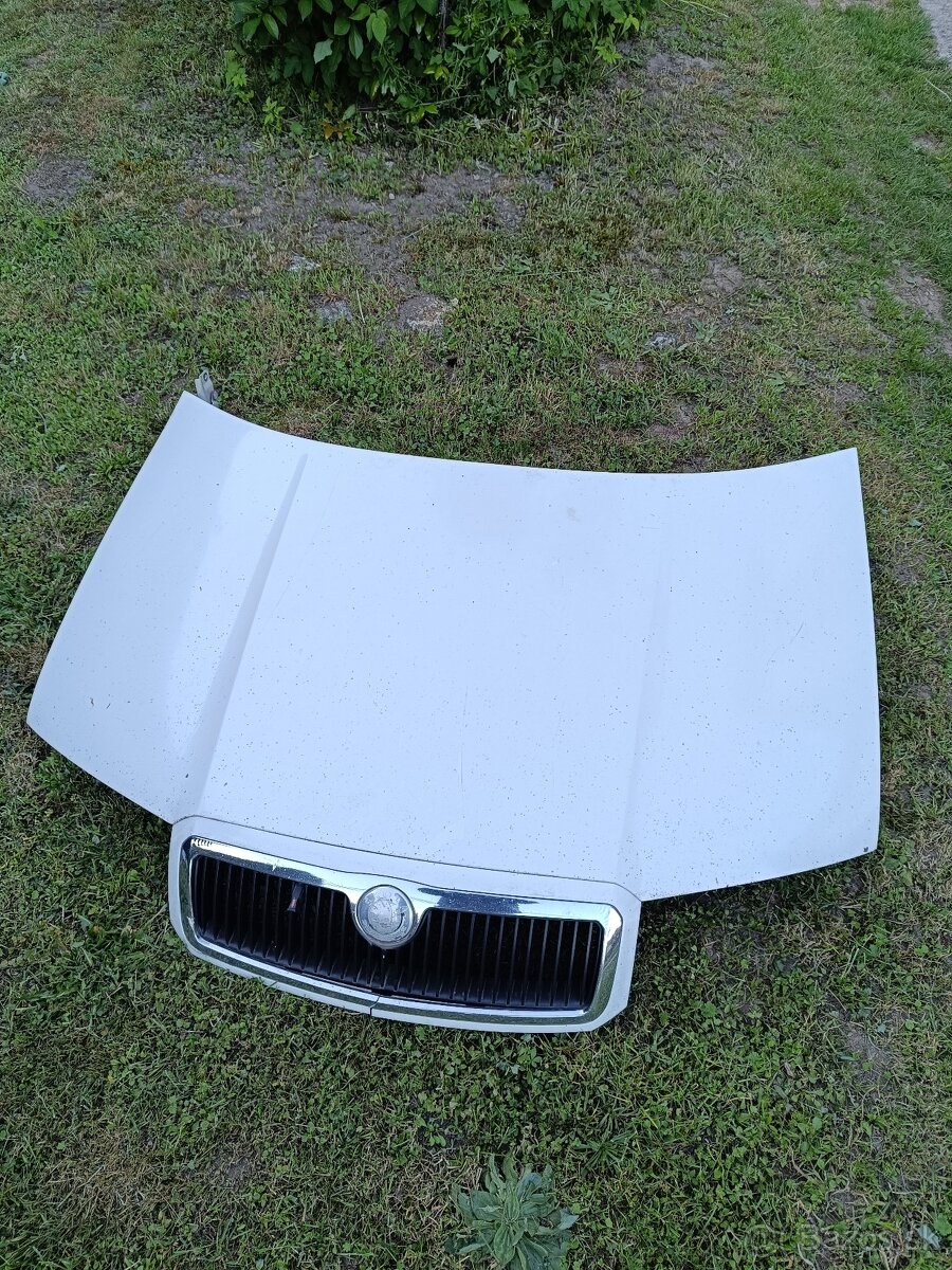 Predná kapota Fabia 1 biela