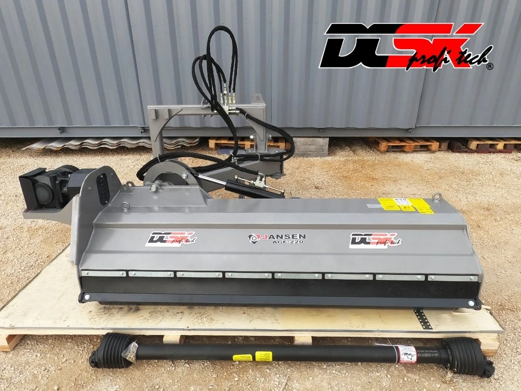 Jansen AGF-220 - 220cm priekopový mulčovač