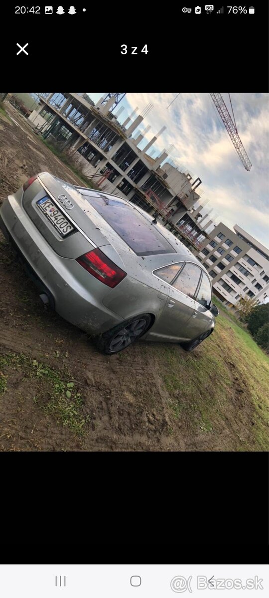 Prédám A6 C6 3.0TDI 165KW