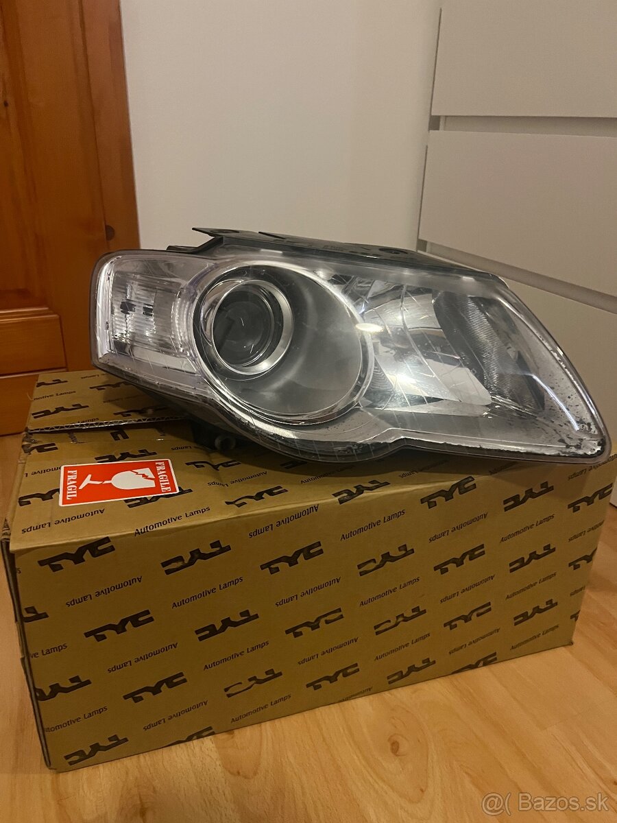 Volkswagen Passat b6 predný ľavý svetlomet