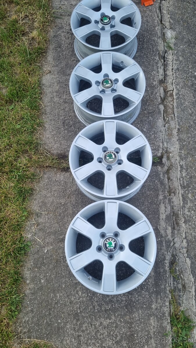 Elektrony R14 5x100 FABIA original pre SKODA