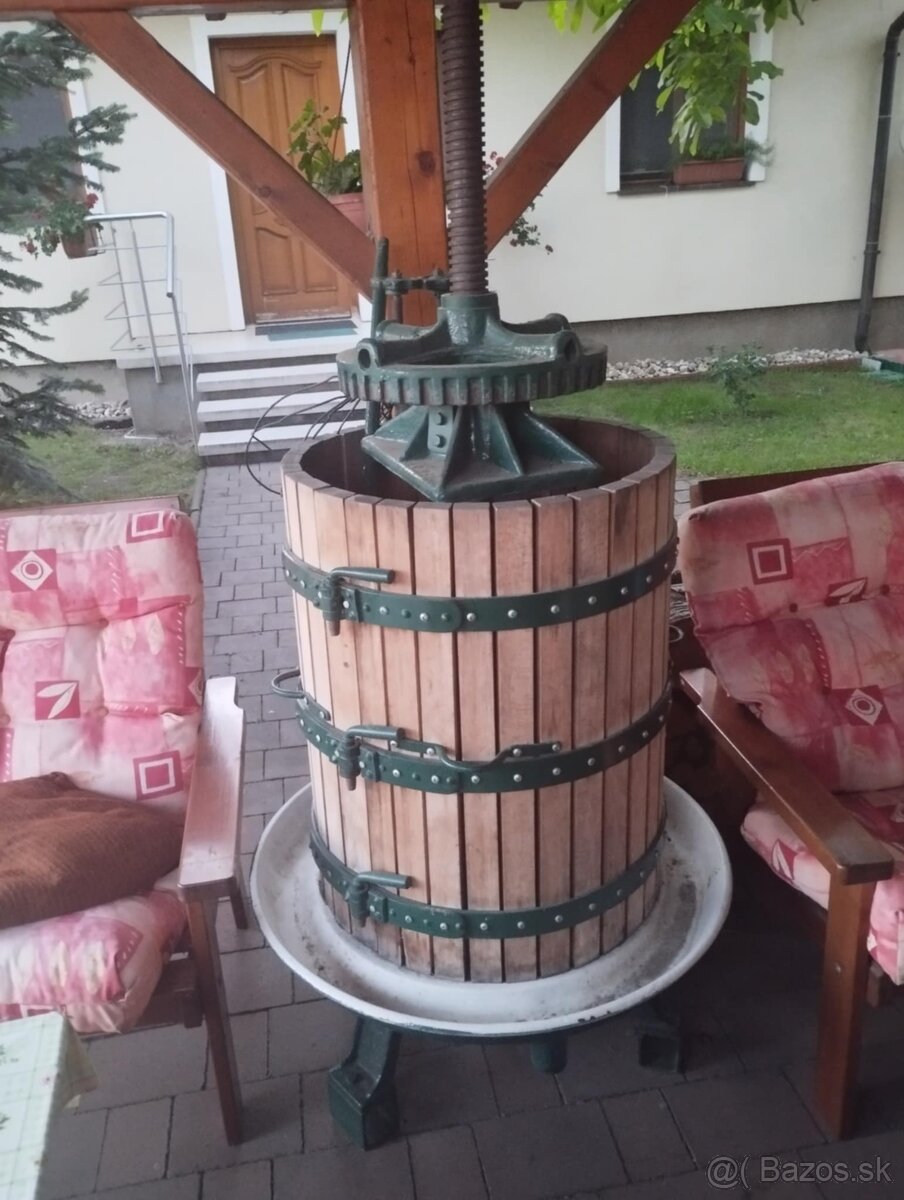 Preš na hrozno