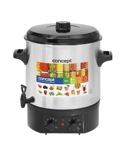 Zavárací hrniec Concept ZH-0030 čierny/biely