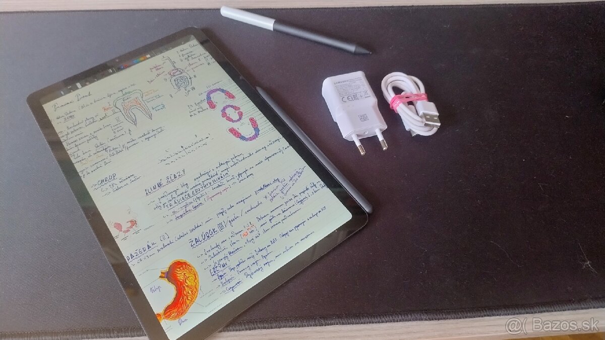 Predám Samsung tab s6 Lite v skvelom stave + pero wacom