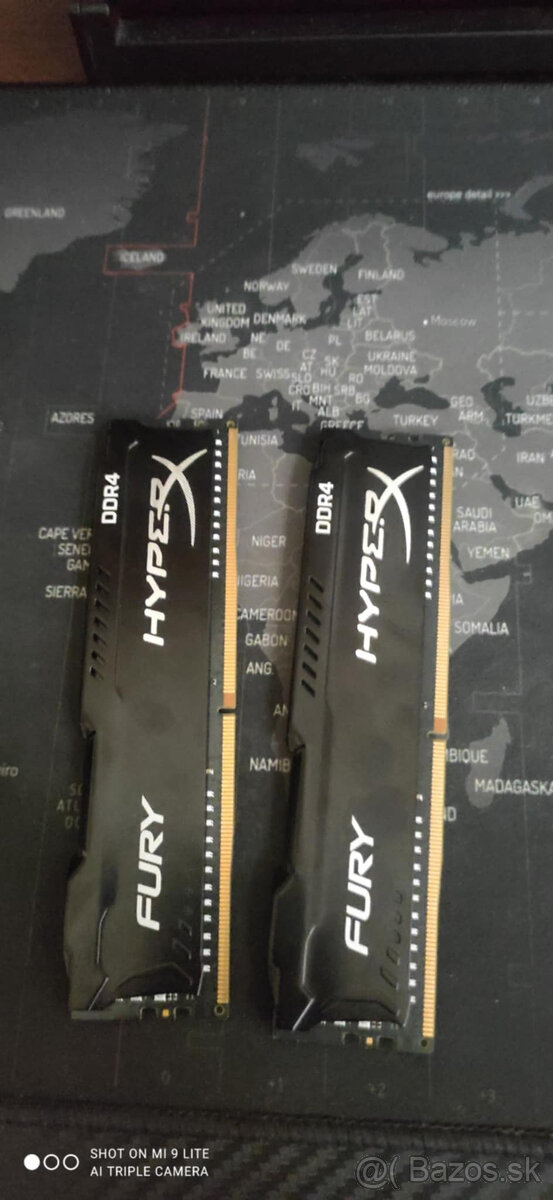 HyperX Fury DDR4 16GB KIT (8+8) 2933MHZ