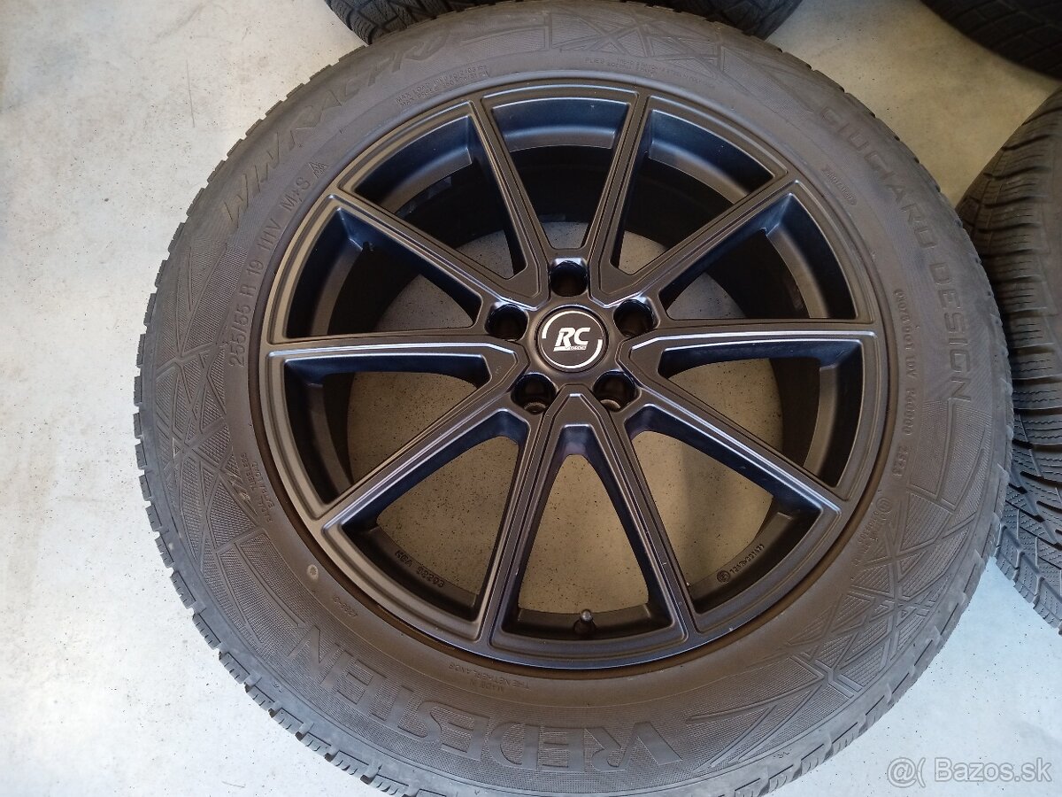 Predam zimne ALU 5x112 R19 8J ET28 RC BROCK AUDI VOLKSWAGEN