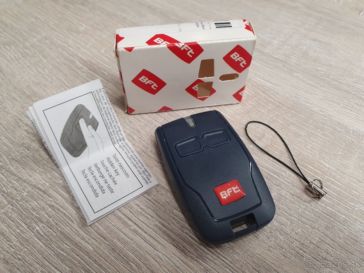Diaľkové ovládanie garážových brán pre BFT Mitto B2, 433MHz