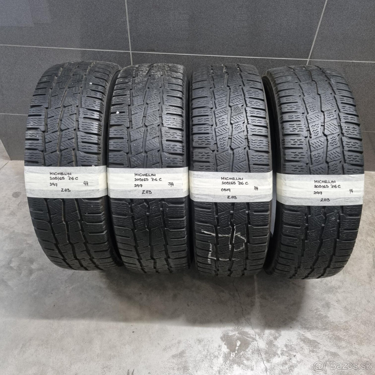 Dodávkové pneu 205/65 R16C MICHELIN DOT2917
