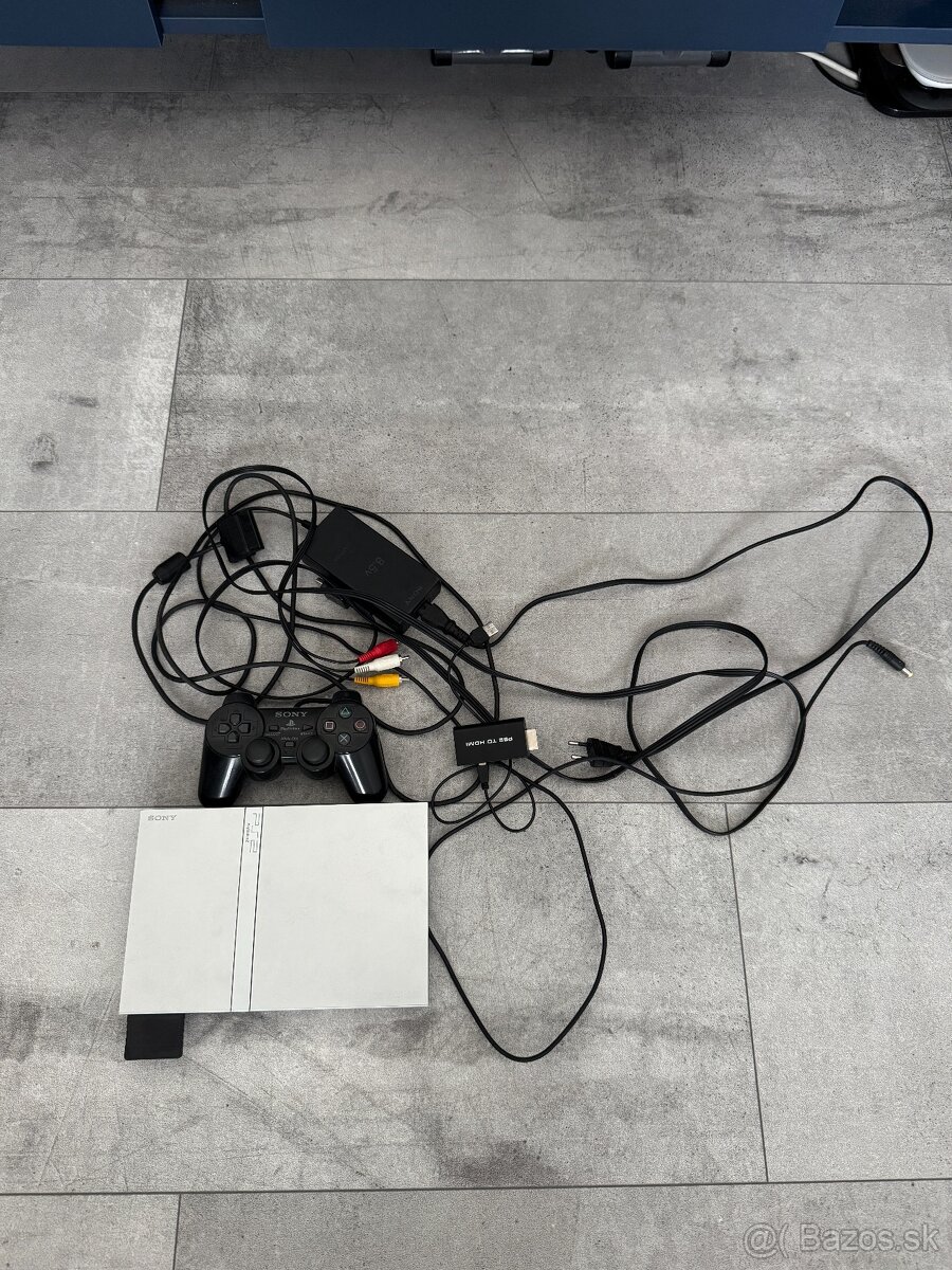 Playstation 2 Slim + Hry