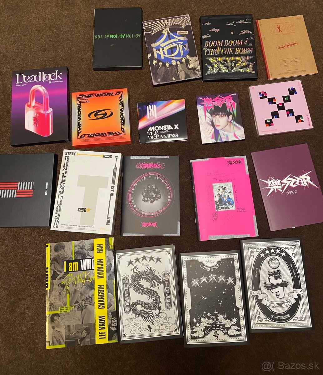 Predám kpop albumy 18ks - 18€