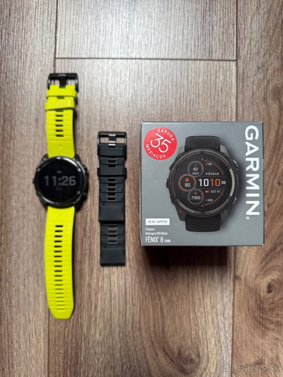 Garmin Fenix 8 Solar Sapphire