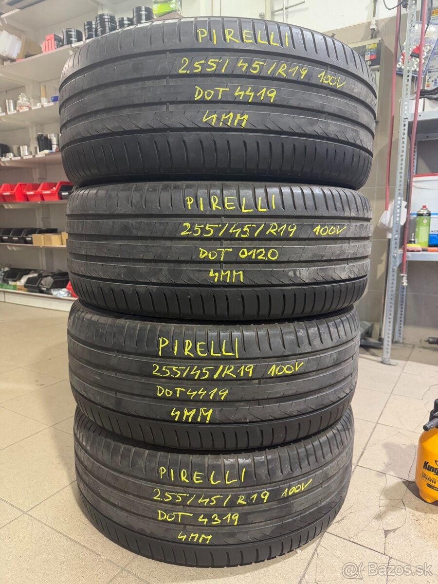 R19 255/45 Pirelli Scorpion 100V 4x4MM DOT4319