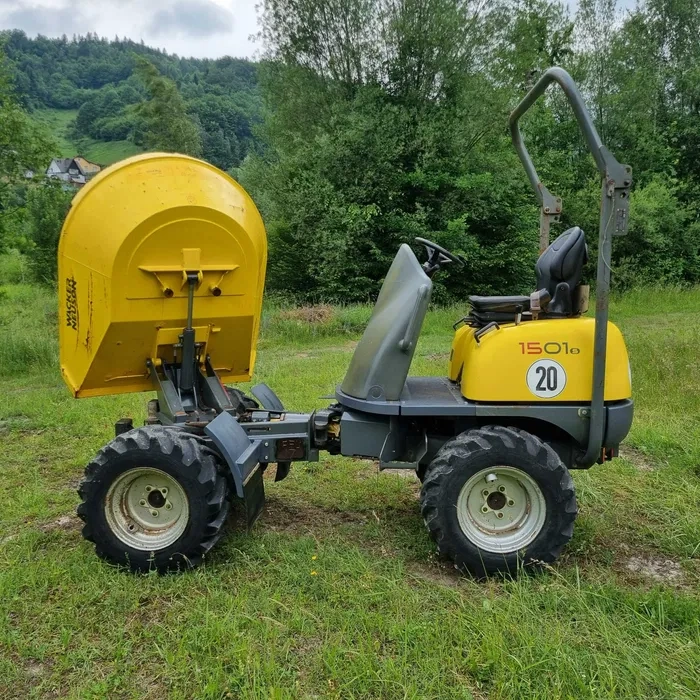 Sklápač 1,5 t WACKER NEUSON 1501 Dovoz Nórsko 2016 AKO NOVÝ