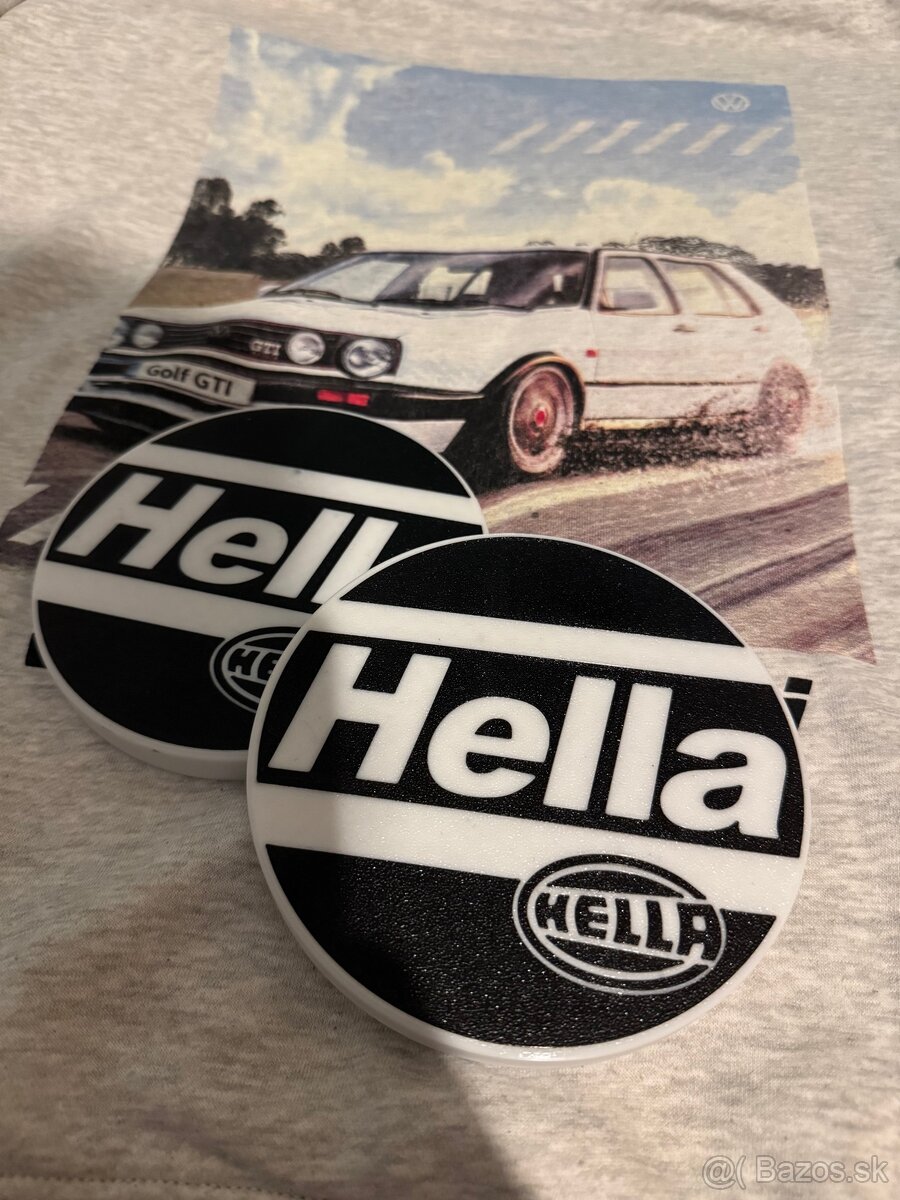 Golf MK2 Hella záslepky na svetlá