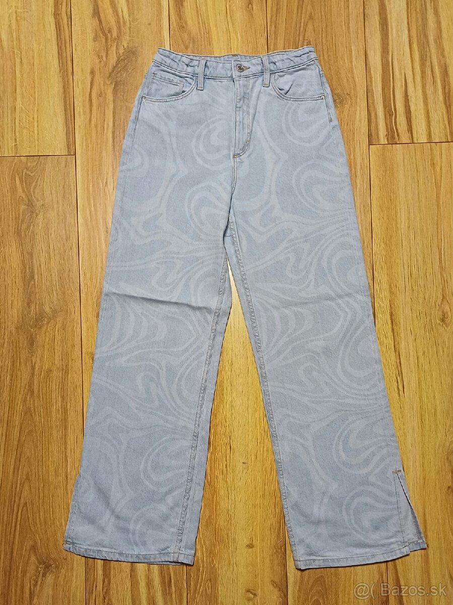 Široké rifle H&M č.158 - nové