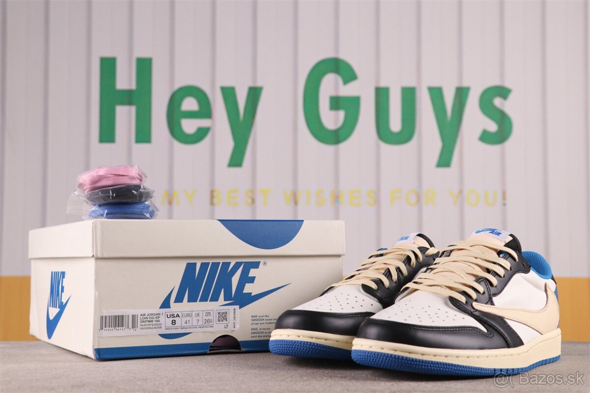 Nike Jordan 1 Retro Low Fragment x Travis Scott