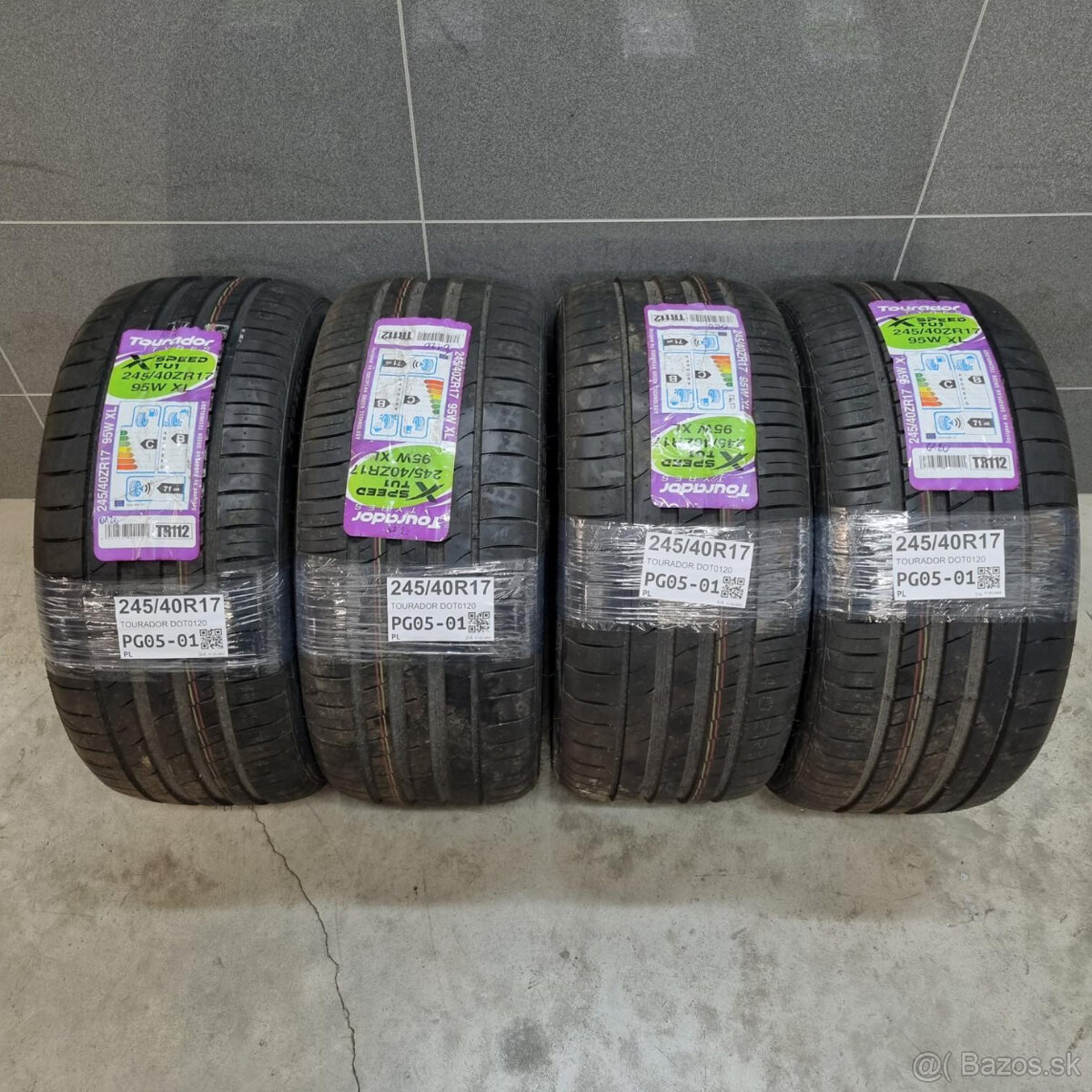 Letné pneumatiky 245/40 R17 TOURADOR DOT0120