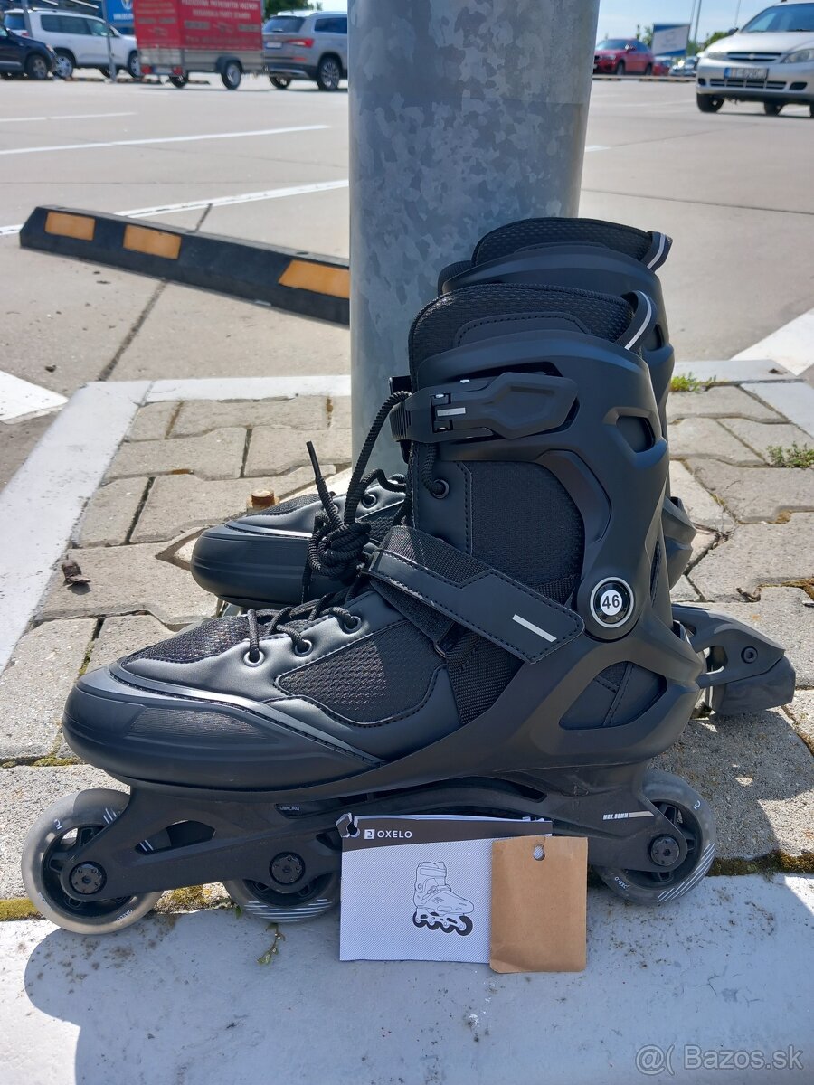 Kolieskové korčule Decathlon FIT100 č. 46