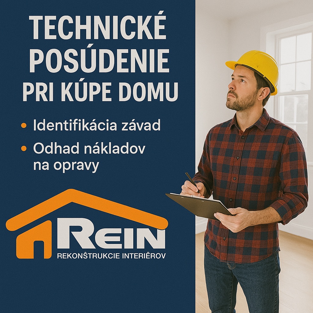 Technické poradenstvo pri kúpe bytu, chalupy alebo domu