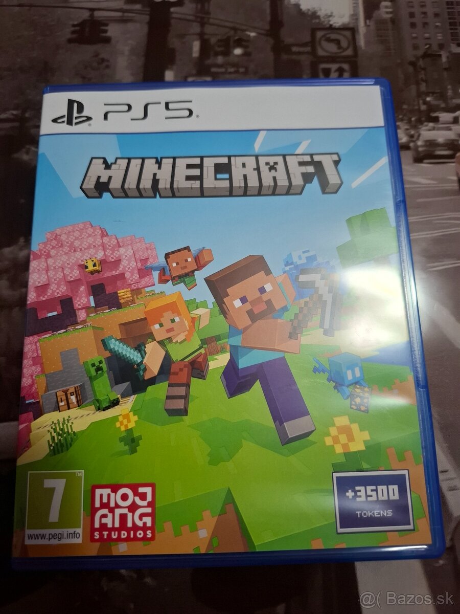 Hra na playstation 5 MINECRAFT