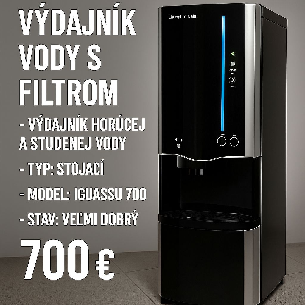 Predám výdajník vody s filtrom – Chungho Nais Iguassu 700