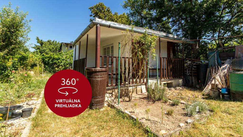 AXIS REAL | 2-izb. chata so záhr. 302 m2 BA II. Ružinov, Mok