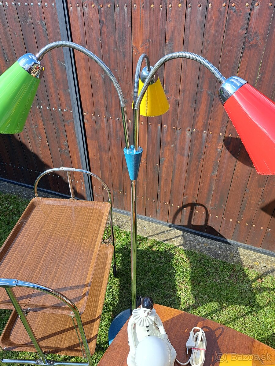 Stará podlahova lampa Lidokov