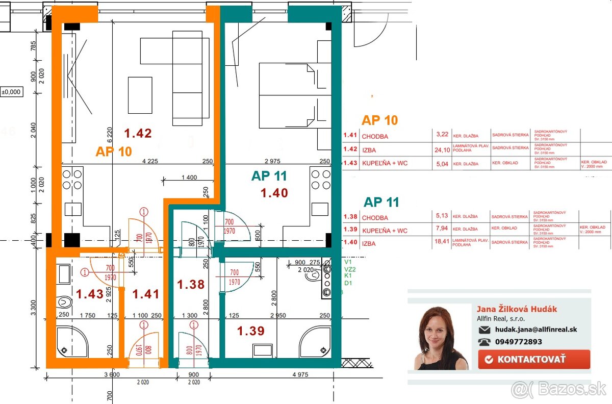 Garsoniéry / Apartmány v centre Prešova pri pešej zóne