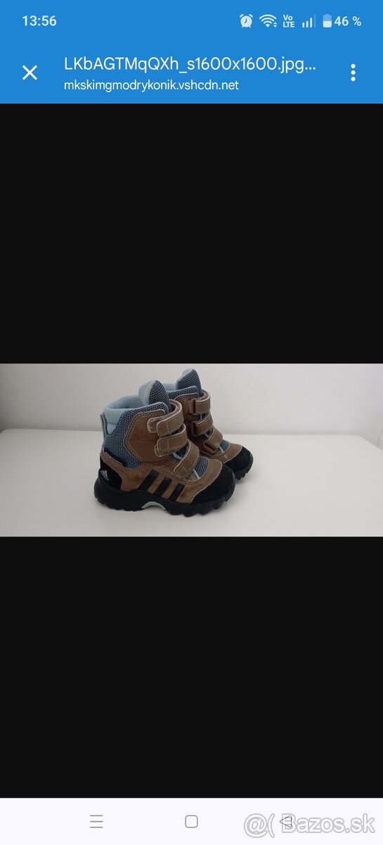 Zimné topánky Adidas vel.20
