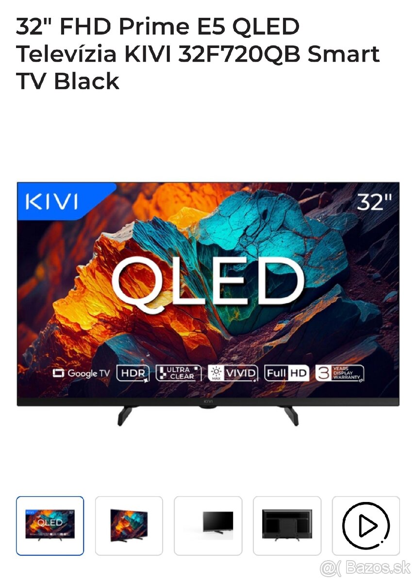KIVI 32F720QB QLED Android TV