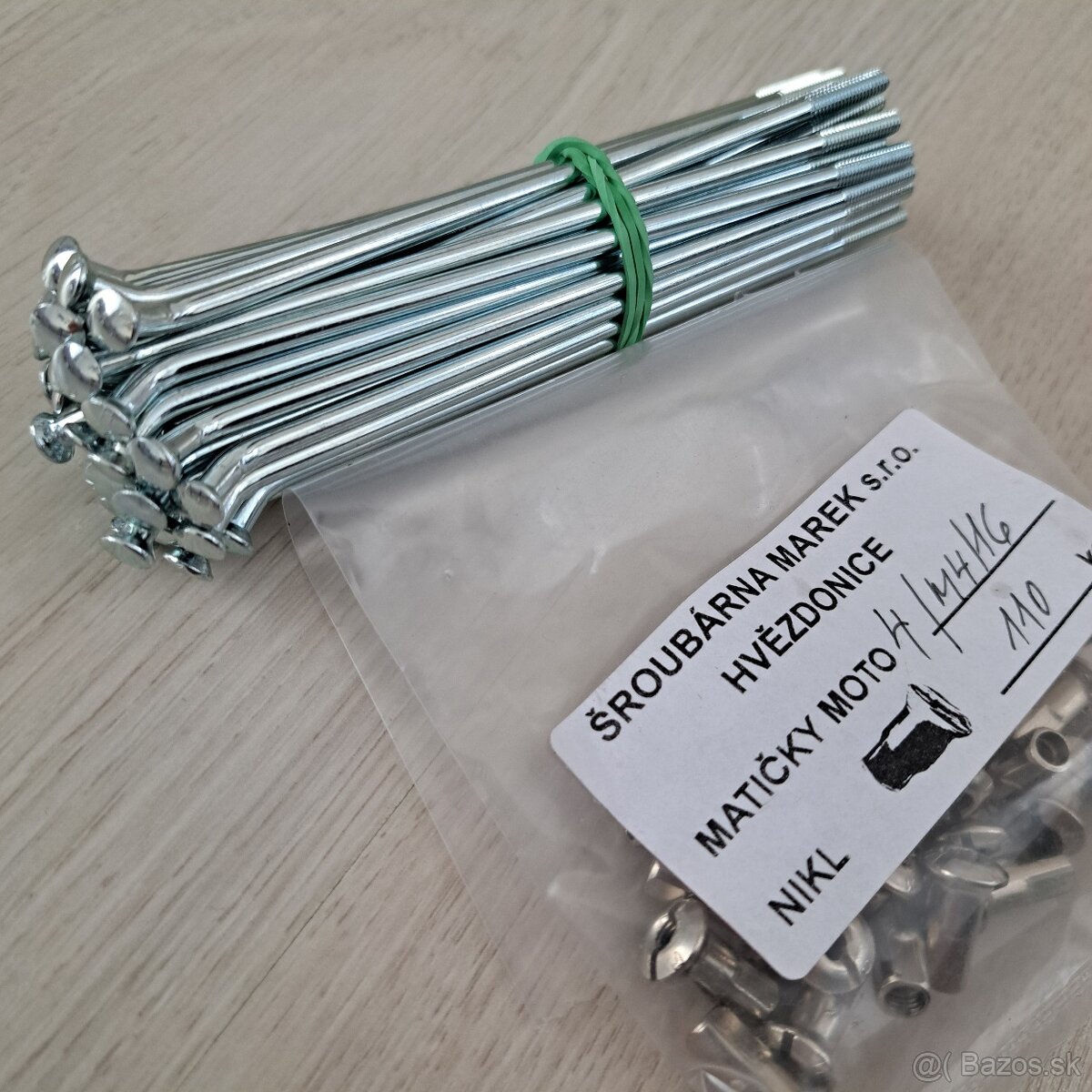 Chromovaný ráfik 1,85 x 16 JAWA Kývačka, Panelka