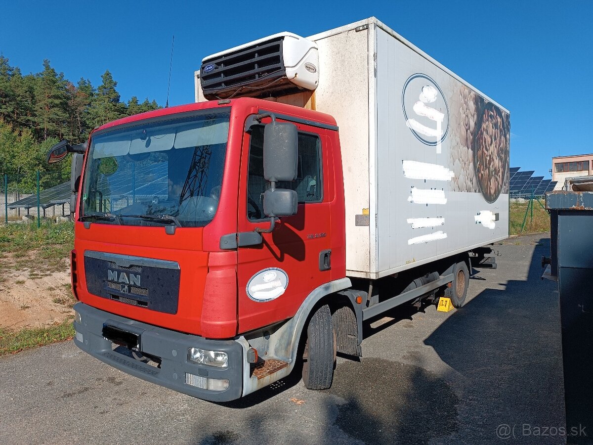 MAN TGL 8.180 2011 Izotherm Chladírenská skříň + chlazení