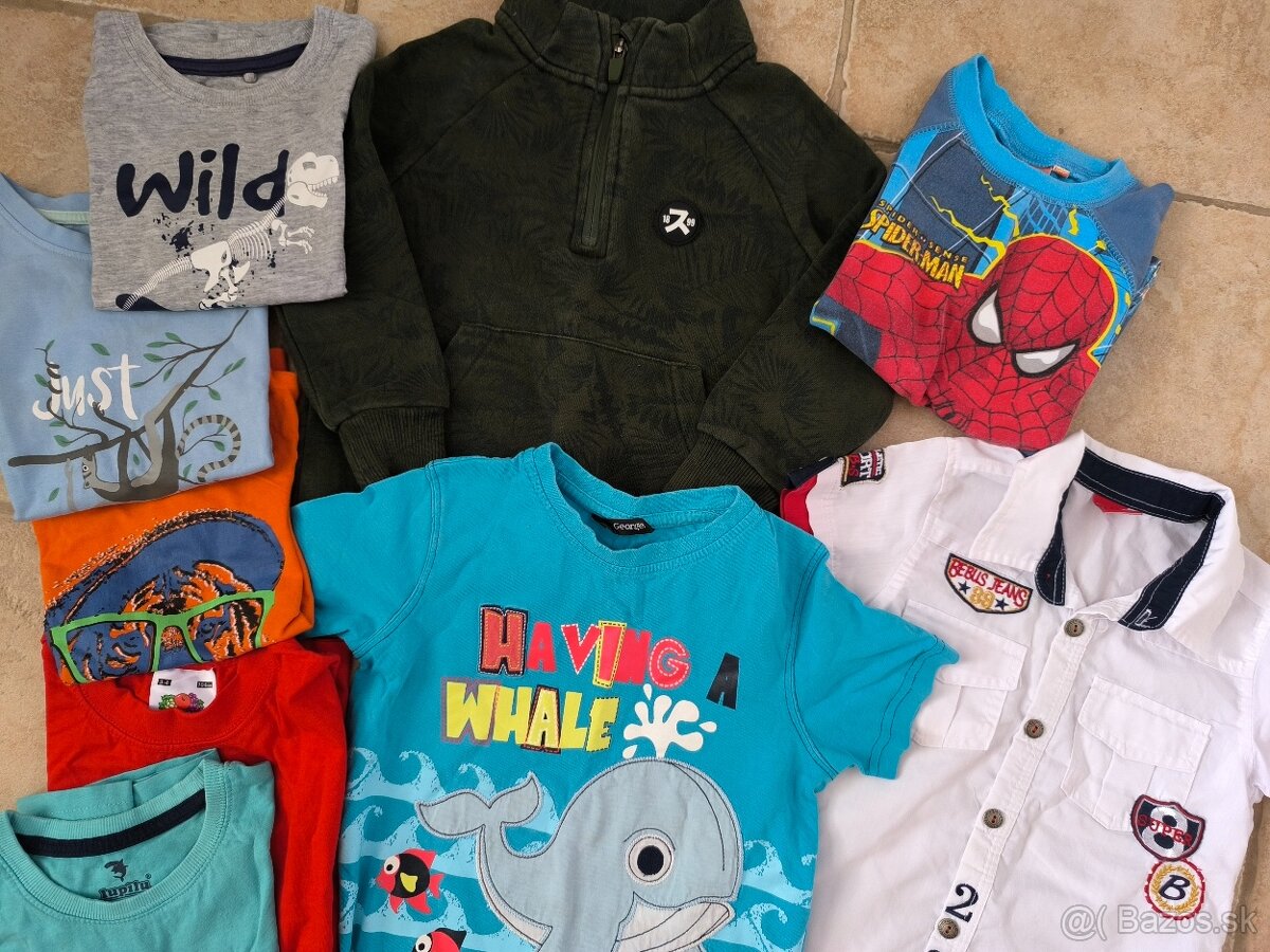 Balík oblečenia 98/104 chlapec