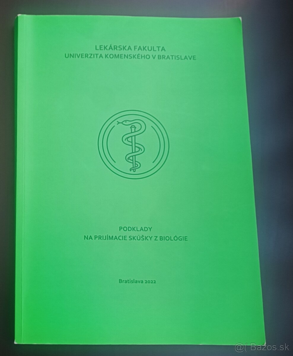 Podklady na prijímacie skúšky z biológie