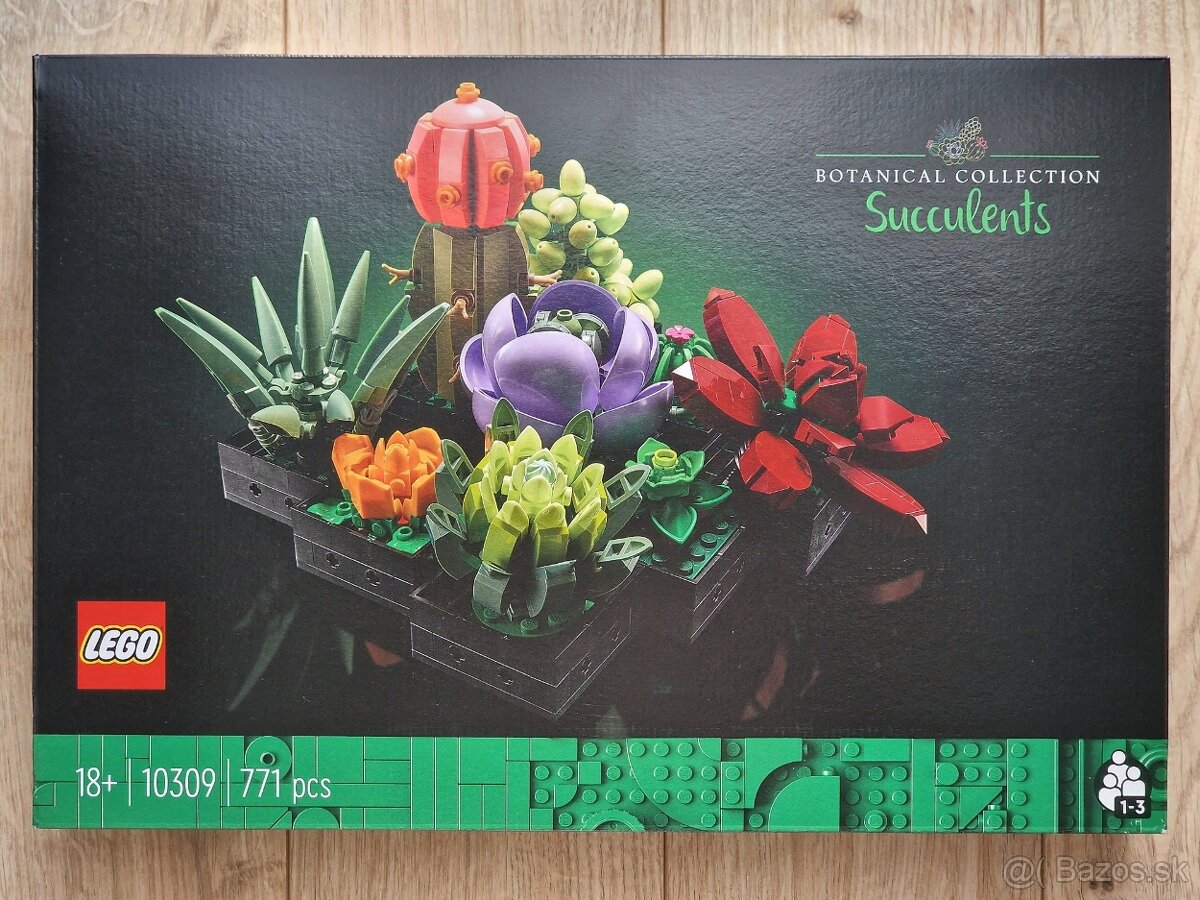 Lego Icons 10309 Sukulenty (Botanical Collection Succulents)