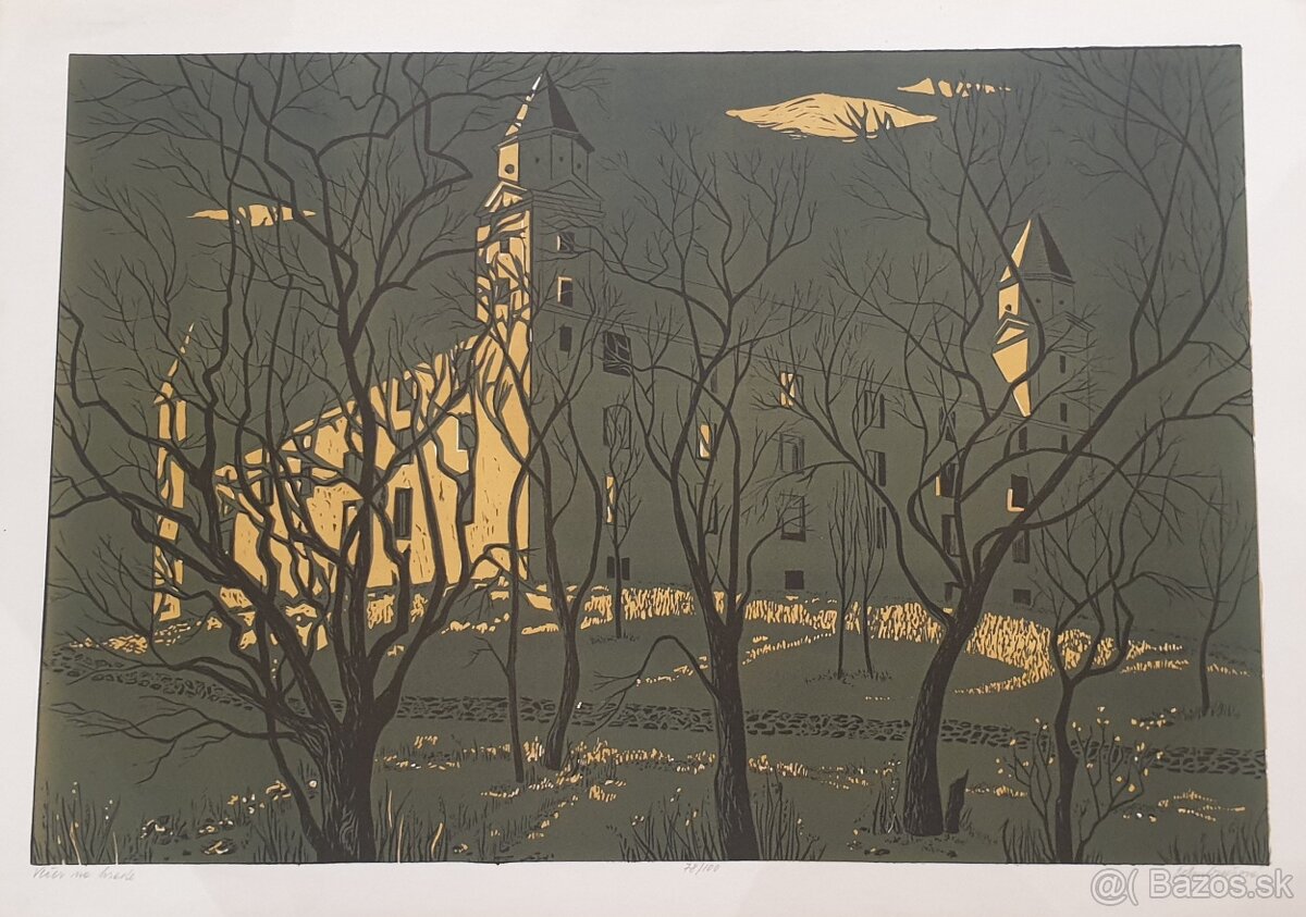 Edita Ambrušová-predám grafiku.