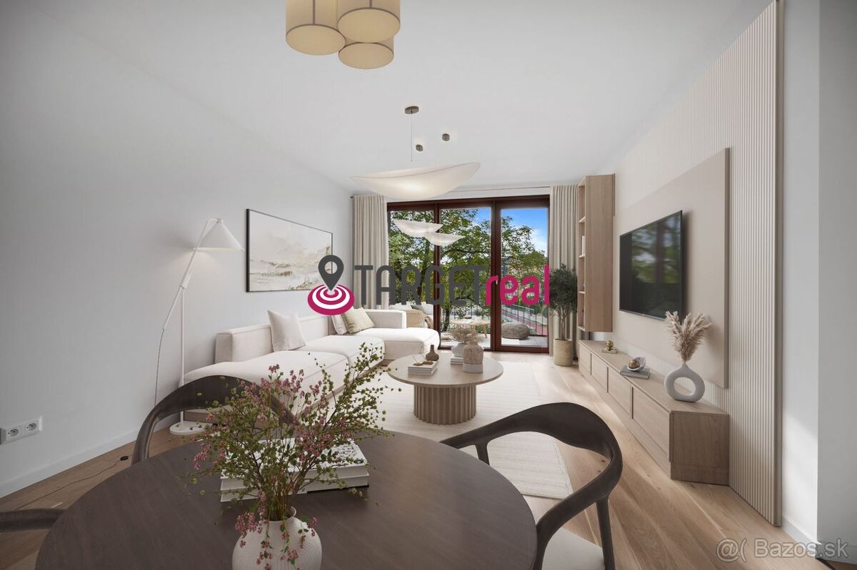 TARGETreal | Moderný a svetlý byt v projekte ZWIRN s výhľado
