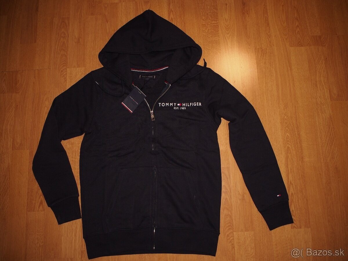 Tommy Hilfiger pánska mikina s kapucňou na zips