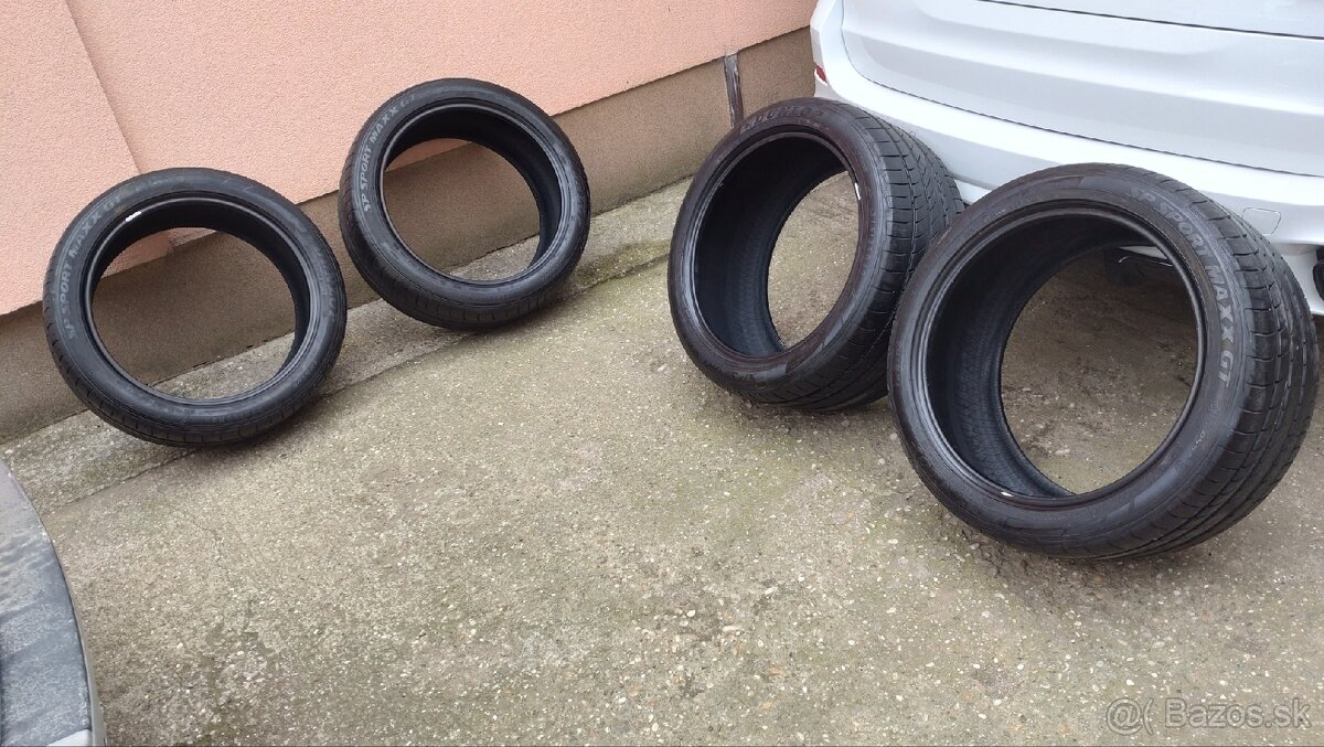 Pneumatiky dunlop 275/40 R 20. a 315/35/R20