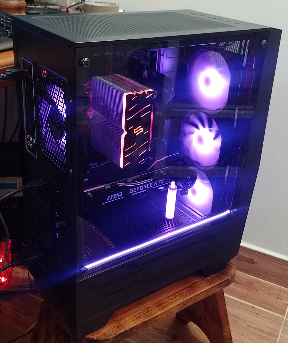 Herný PC-i5 10600K+RTX 2070 Super 8GB OC+16 GB+1 TB NVMe