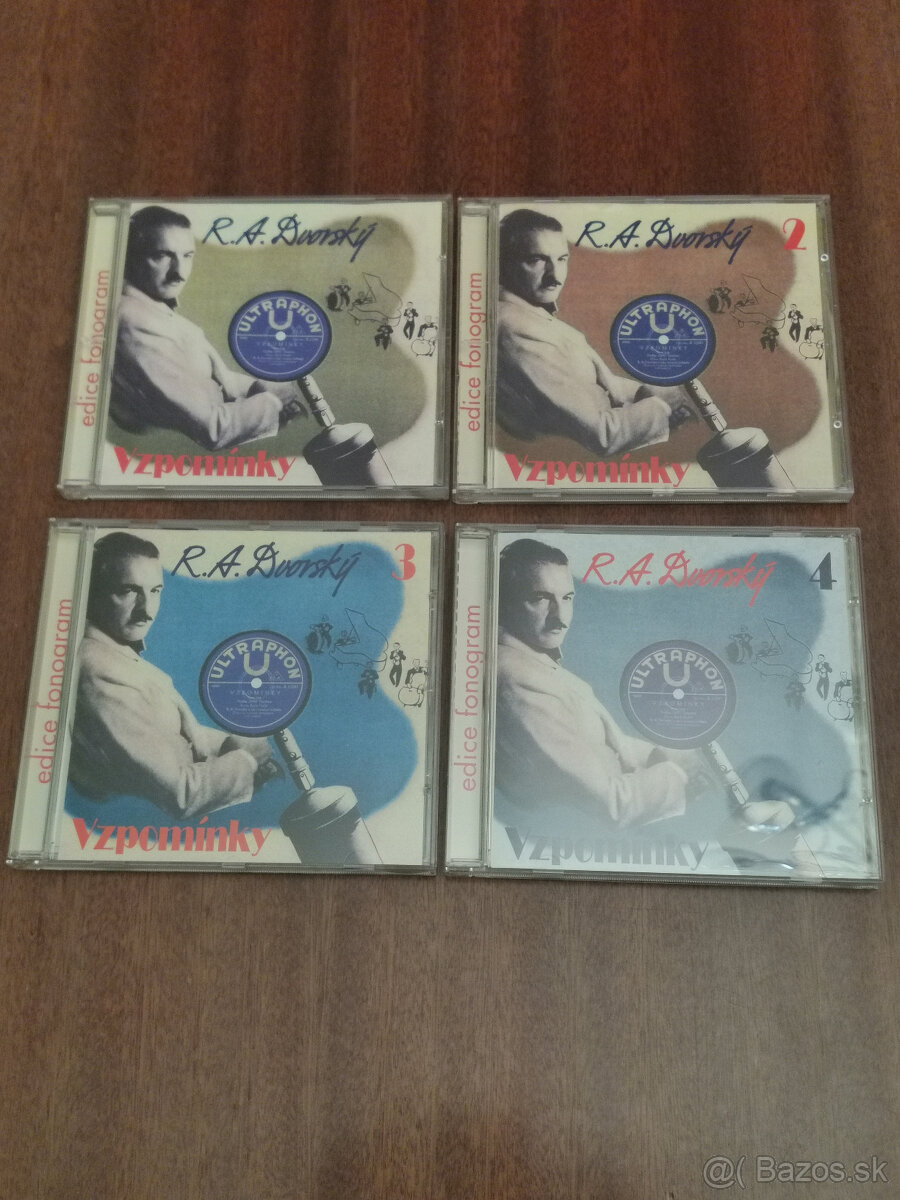 set CD R.A. Dvorský Vzpomínky