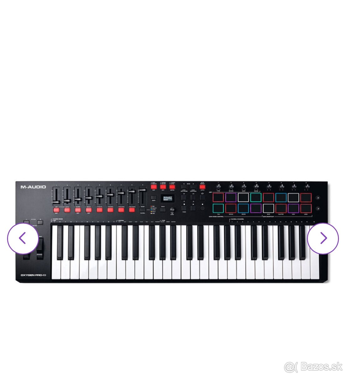 Predam M-Audio Oxygen Pro 49 MIDI keyboard