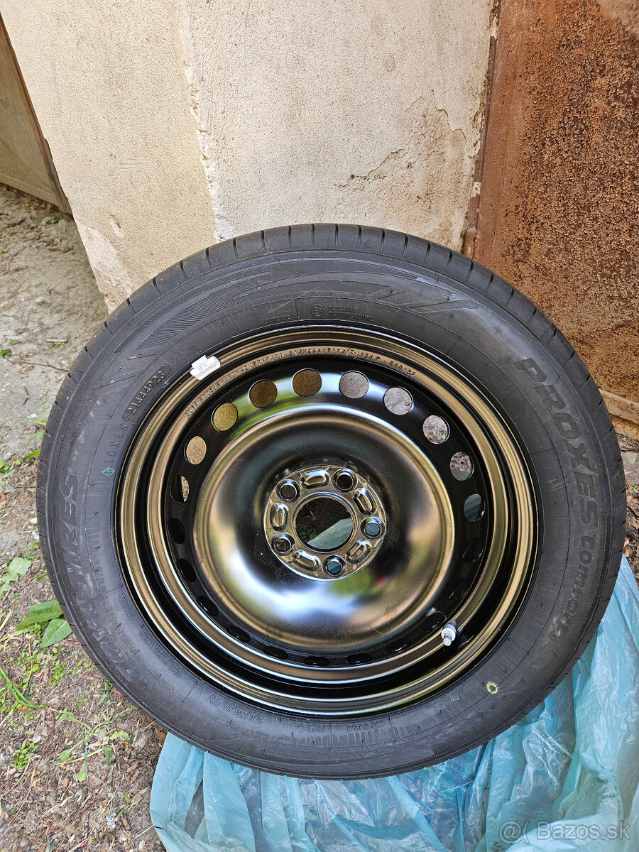 Kolesá 16tky 5x108 - 63,3 (Disky, pneumatiky letné, snímače)