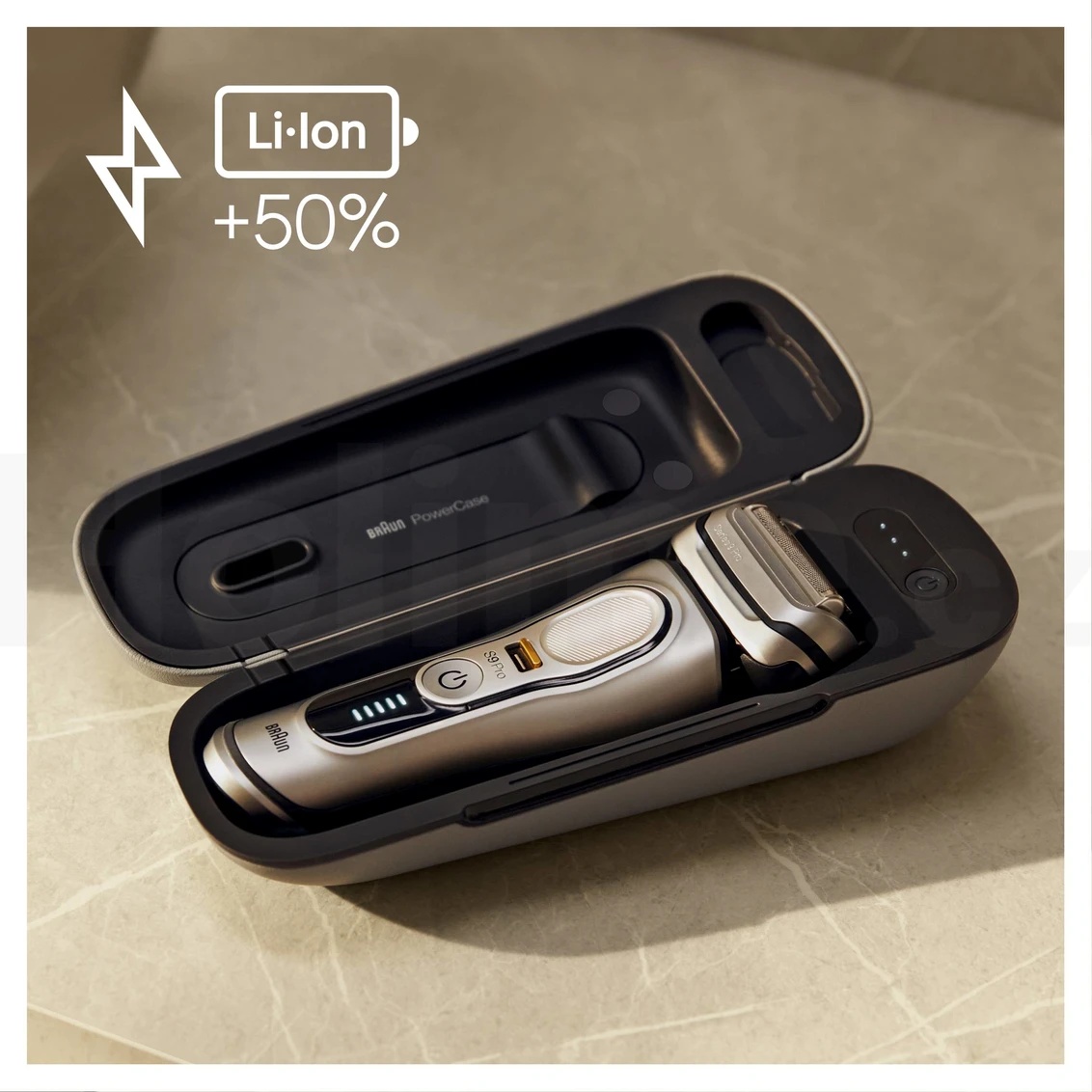 Braun Power Case nabíjacie cestovné puzdro