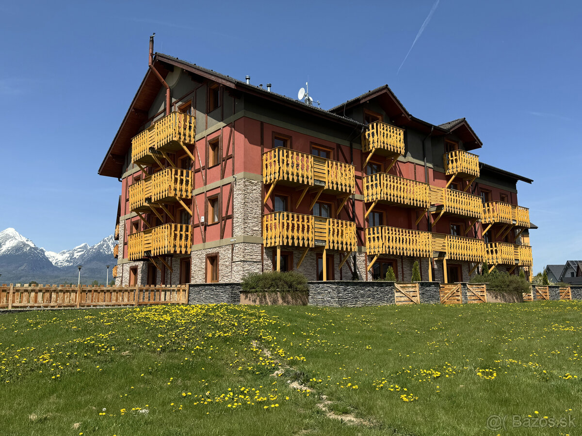 INORI | Predaj 1-izb. apartmán balkón 27m² Tatragolf rezort