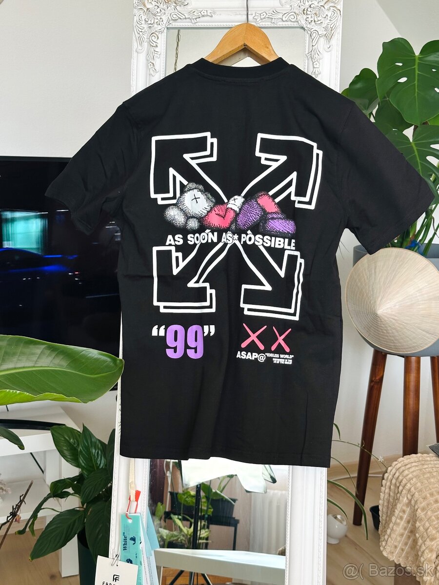 OFF white 1:1 tričko new S