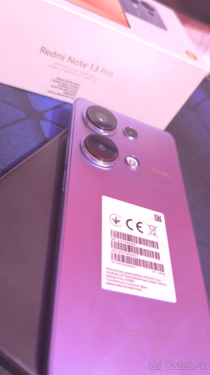 Xiaomi Redmi Note 13 Pro 8 GB/256 GB fialový
