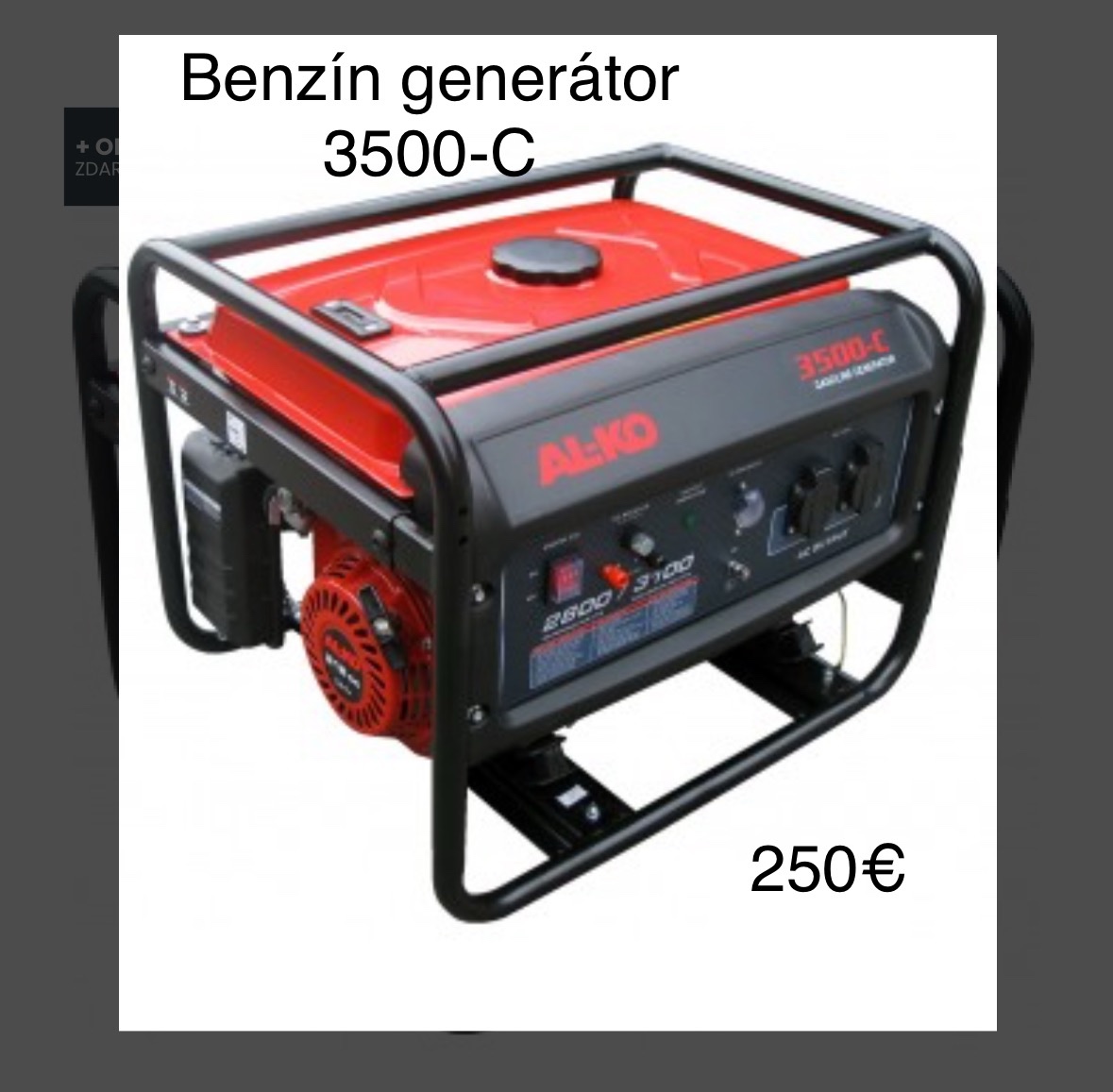 Elektrocentrála AL-KO 3500-C
