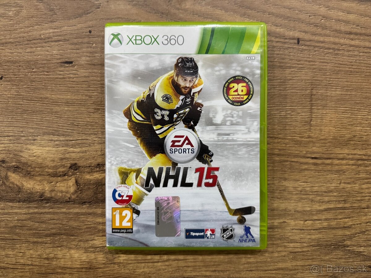 Hra XBOX 360 - NHL 15 CZ