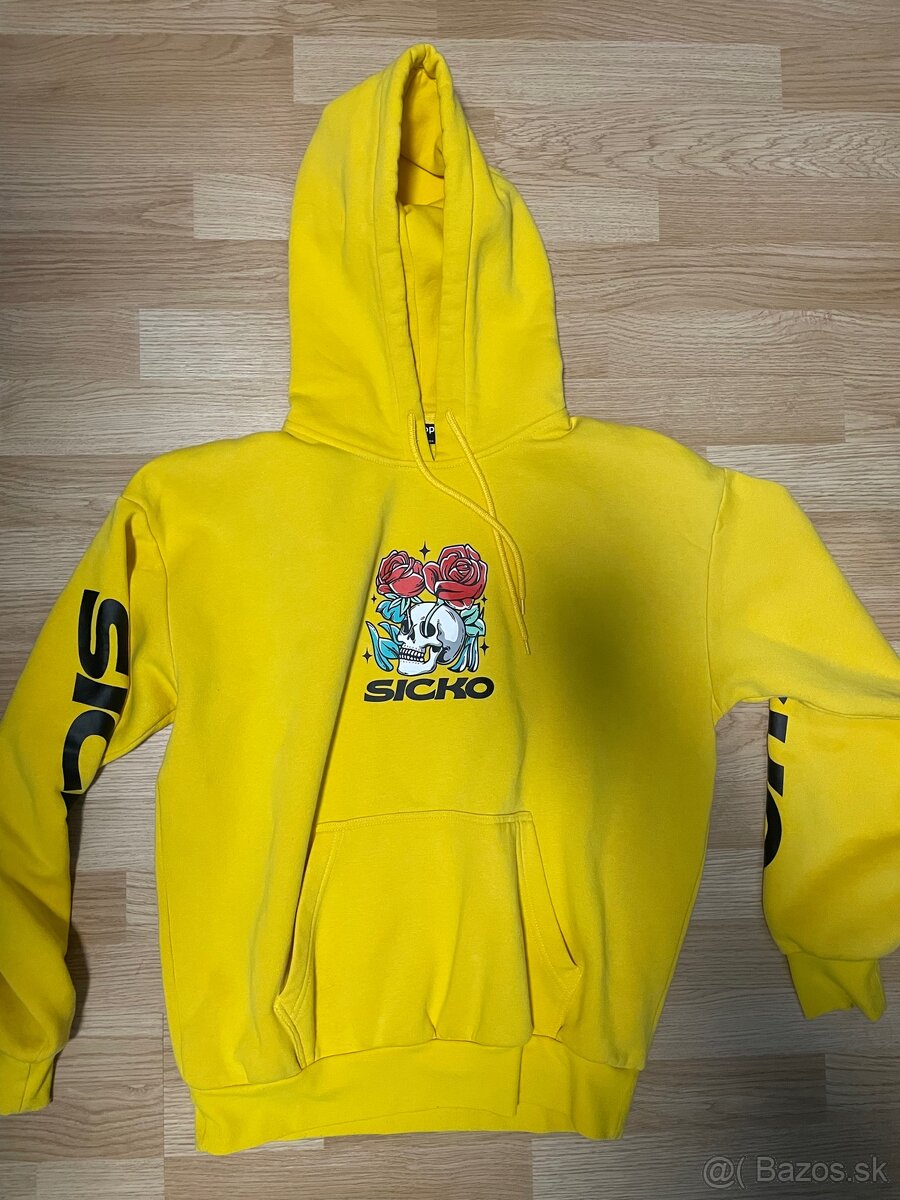 Žltá mikina SICKO